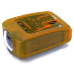 SHIMANO - Carcasa de Silicona para CM-1000, Color Naranja Transparente