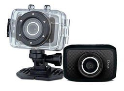L-Link LL-CAM-100-N - Videocámara Deportiva HD, Color Negro