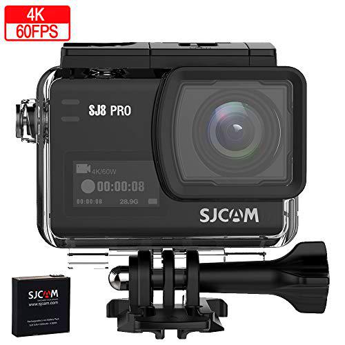Sjcam sj8 Pro cámara Deportiva 4k nativa 60fps 30m Pantalla táctil OLED