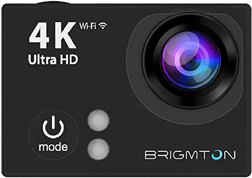 Brigmton BSC-9HD4K 12MP Full HD WiFi 64g cámara para Deporte de acción