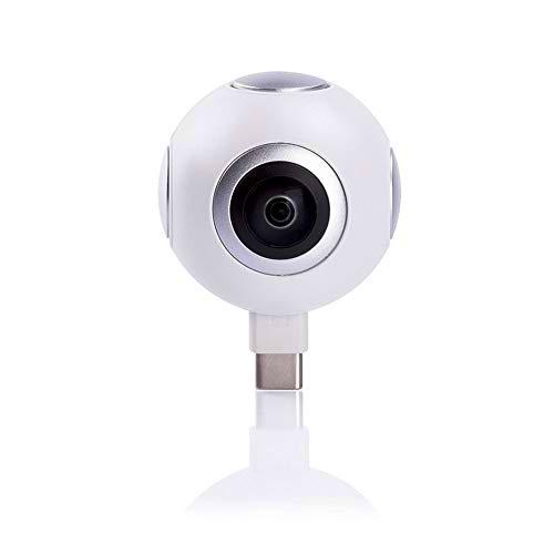 Midland H360 Smart Cámara 360 º para Smartphone, Color Blanco Midland