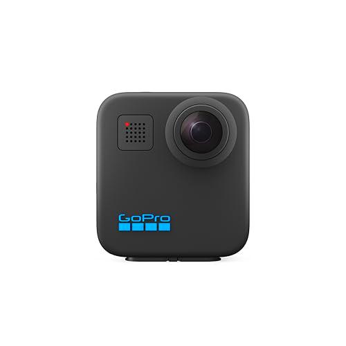 GoPro MAX: Cámara de acción Tradicional Resistente al Agua 360 + con Pantalla táctil Vídeo HD esférico 5.6K30 16.6MP Fotos 360 Estabilización de transmisión en Vivo de 1080p