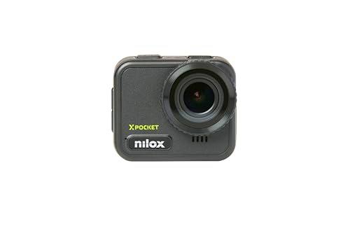 Nilox XPOCKET Action CAM, Cámara Deportiva Compacta 4k a 30fps