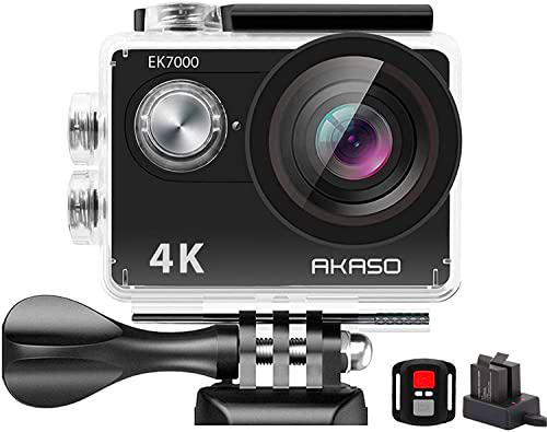 AKASO EK7000 4K30FPS Cámara de acción - Cámara subacuática Ultra HD de 20 MP
