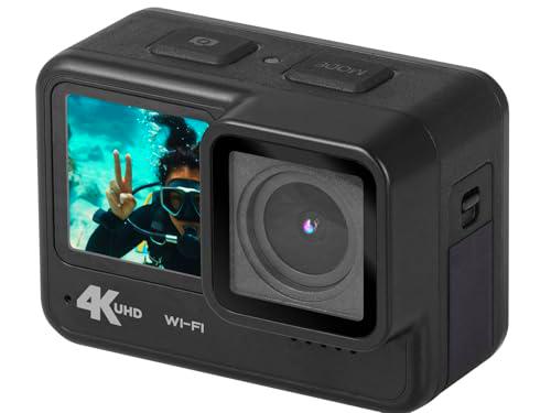 Trevi GO 2600 4K Action CAM 4K Ultra HD WiFi con Doble Pantalla IPS
