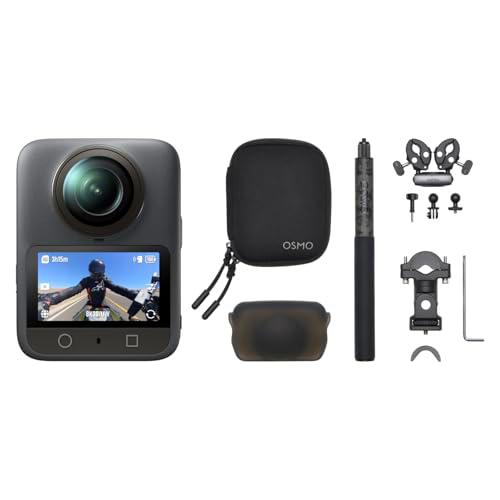 DJI Osmo 360 Pack Multi-POV para Motocicleta, cámara 360 con Imagen 360º de 1 Pulgada