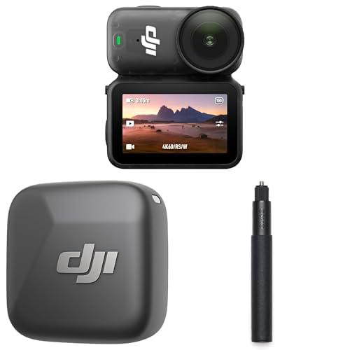 DJI Pack para vlog Osmo Nano (128 GB) - Cámara portátil para vlogging 4K con Mic Mini TX Negro