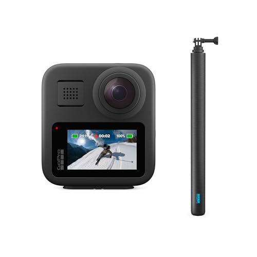 GoPro Cámara de acción MAX 360 + Vara de extensión Pole de Fibra de Carbono de 2,7 m