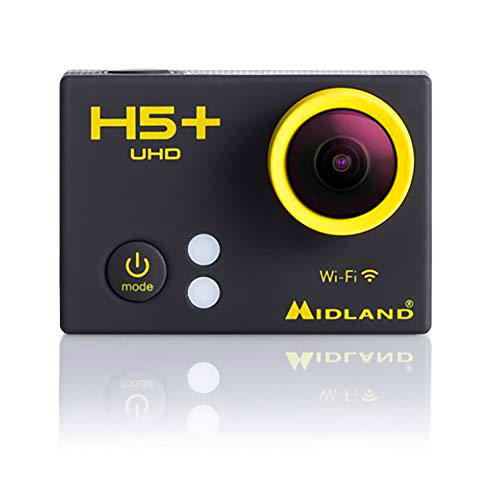 Midland C1208.02 H5 Plus-Videocámara Deportiva de hasta 12 MP (4K